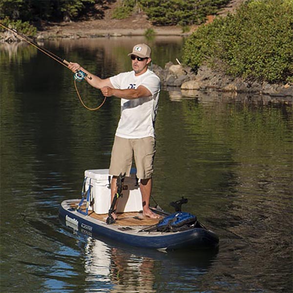 AquaGlide Blackfoot Angler ISUP Fishing Stand Up Paddleboard