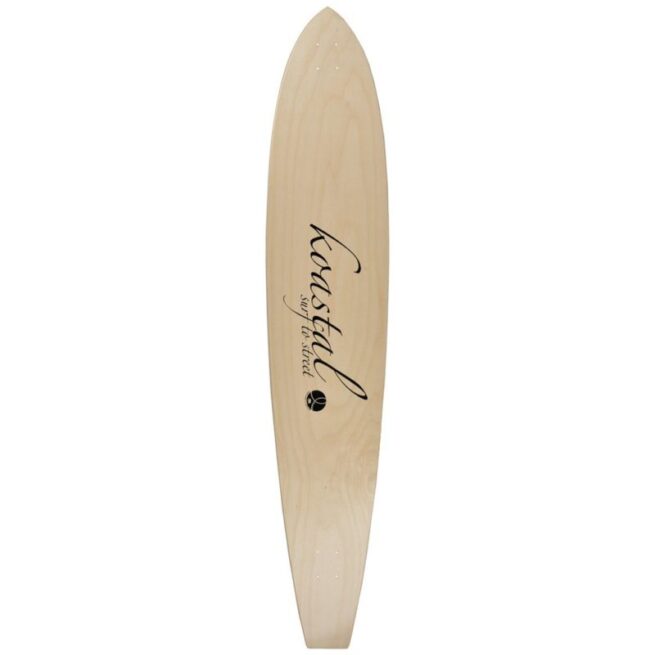 Koastal Waavedancer longboard deck bottom,