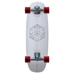 Carver Proteus skateboard with CX graphite trucks.