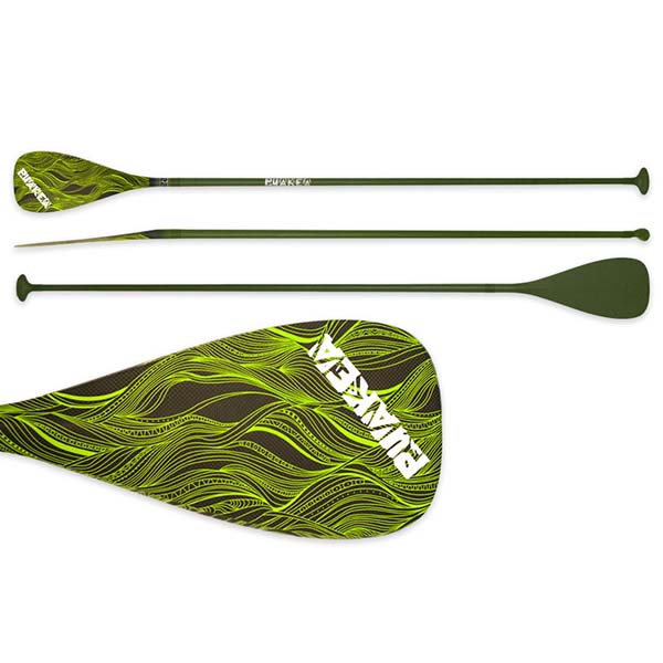 Buy Puakea Carbon Fiber SUP Paddle – Catch 22 Green 8.25