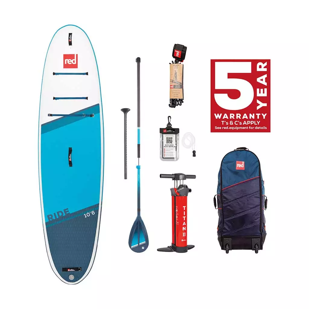 Red Paddle Co 10'6 Ride Inflatable SUP Review