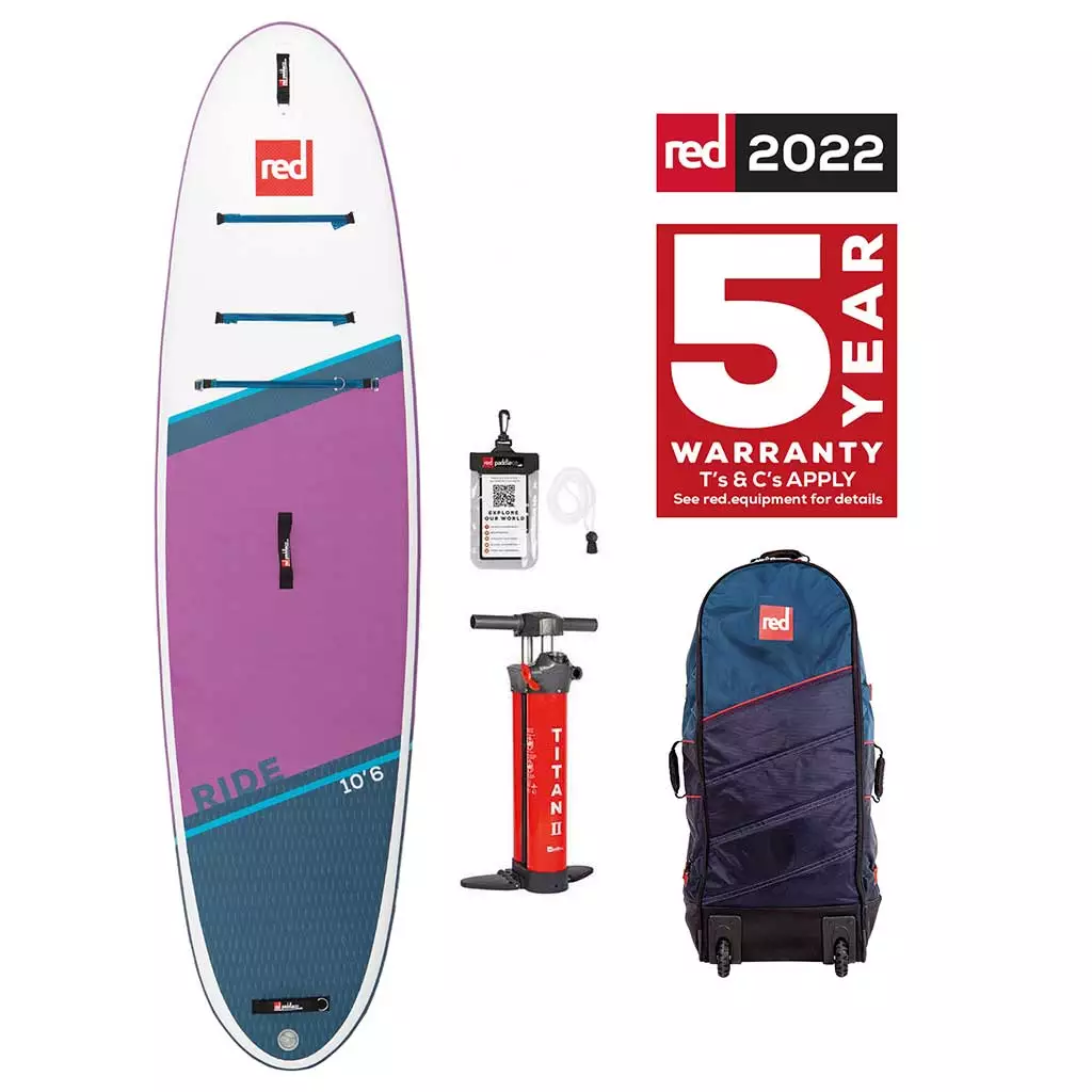 Red Paddle Ride 10'6″ SE MSL Inflatable board