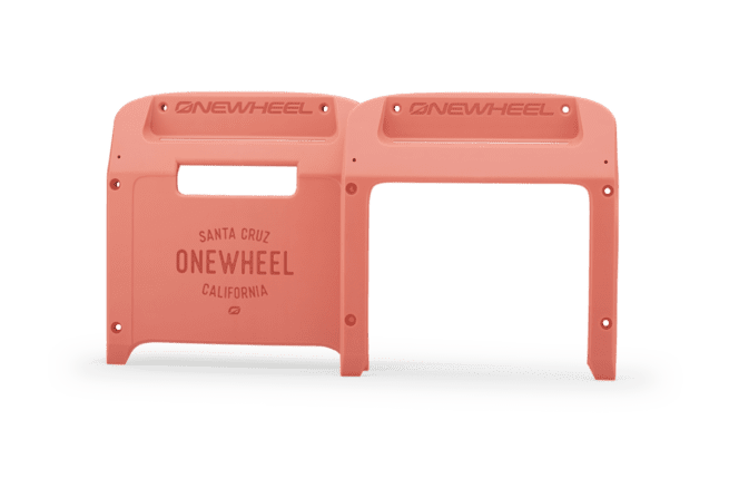 Future Motion OneWheel XR Bumper in coral.