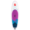 Red Paddle Co 10'6" Ride MSL inflatable SE paddleboard top view image