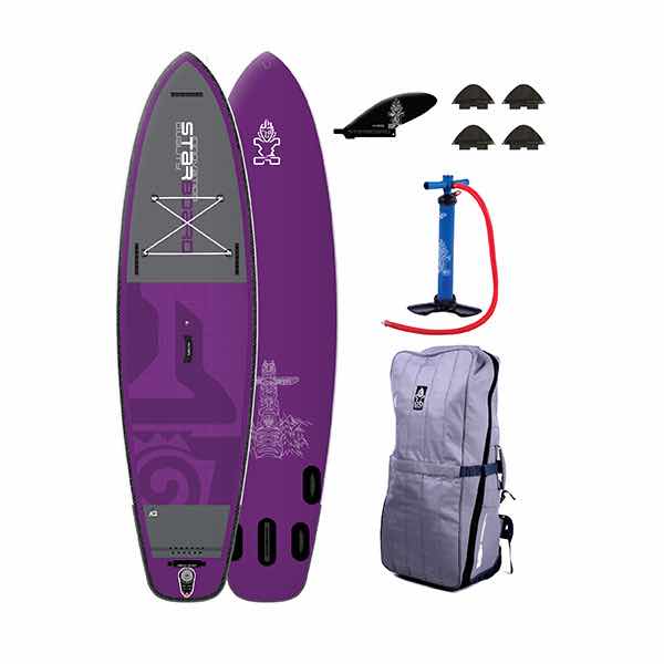 Online Starboard 11’0” X 34” Stream Crossover Purple Inflatable SUP