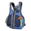 Blue MTI Trident life jacket with mesh pockets. On Sale at Riverbound Sports.