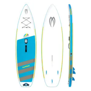 The 2025 Badfish SUP Monarch inflatable paddleboard at Riverbound Sports