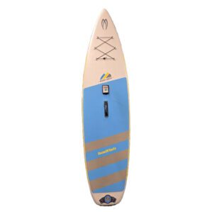 Monarch Badfish stand-up paddleboard on white background