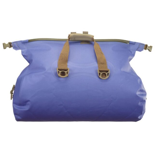 Full view of the Watershed Yukon Blue Duffel Dry Bag available at Riverbound Sports Paddle Company.