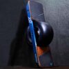 OneWheel XR by Future Motion leaning up against the wall at Riverbound Sports.