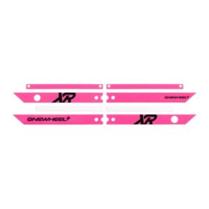 OneWheel XR Rail Guards in fuchsia with black XR