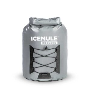 IceMule Pro Large cooler in grey.