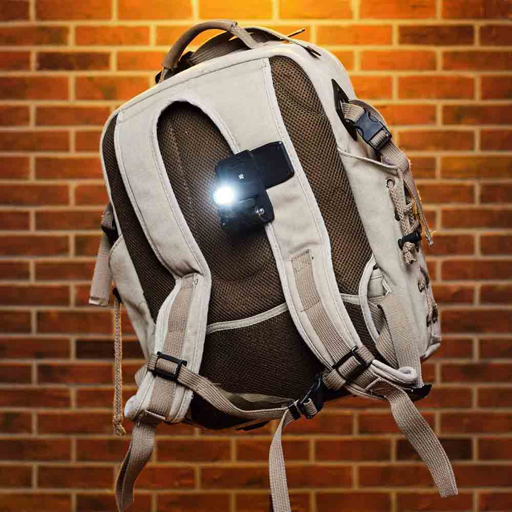ShredLights Backpack Action Clip & SL-200 Light