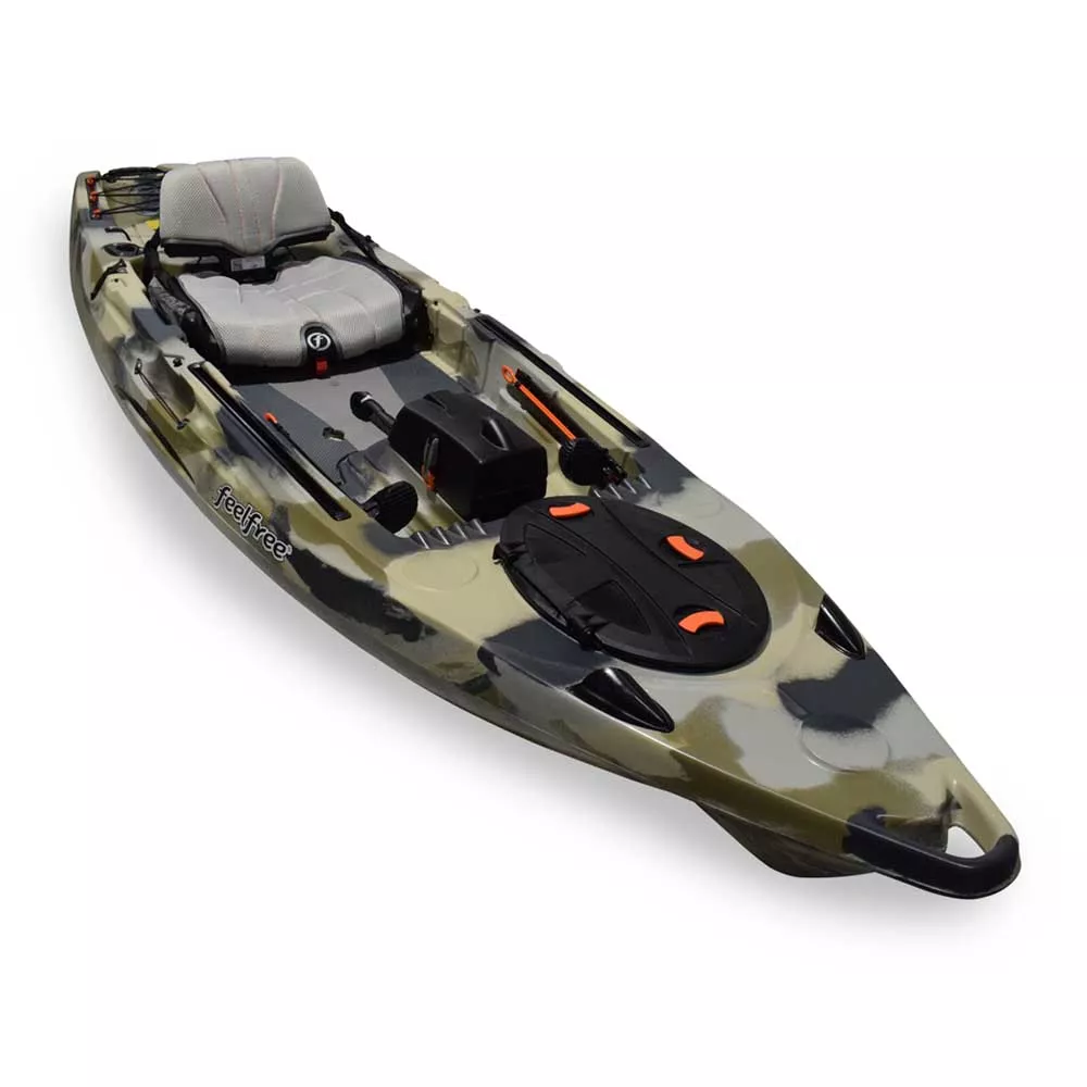 Feelfree and Native pedal fishing kayaks with trailer - sporting