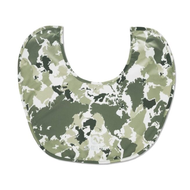 The Shelta Hats Neck Shield in f.c. camo color.