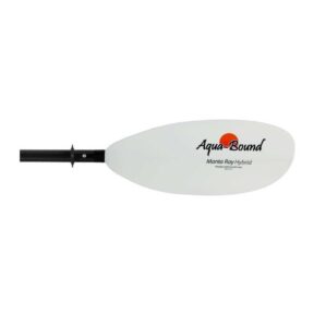 Aqua Bound Manta Ray Hybrid white blade. Available at Riverbound Sports in Tempe, Arizona.