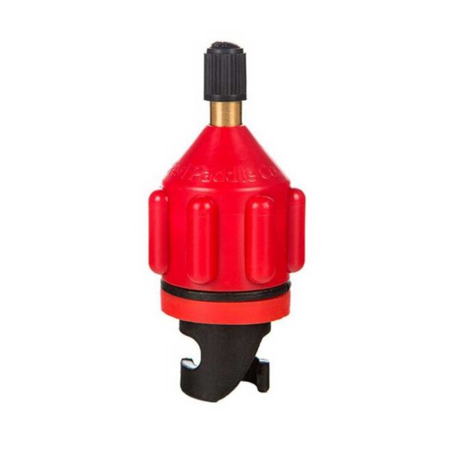 Red Paddle Schrader valve adaptor. Available at Riverbound Sports in Tempe, Arizona.