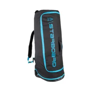 Black and blue Starboard SUP Roll Board Bag.