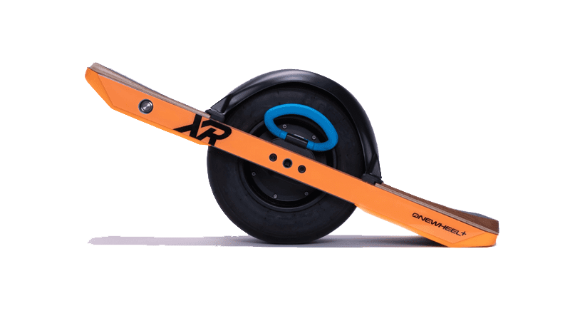The Future Motion OneWheel XR with orange and blue accessories | Authorize Dealer Riverbound Sports in Tempe, Arizona
