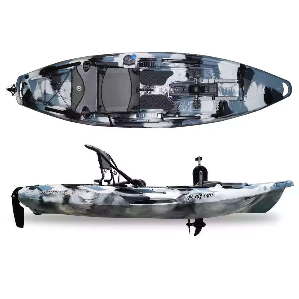 Pedal Kayak Fishing Angler 11', sit on top or Stand