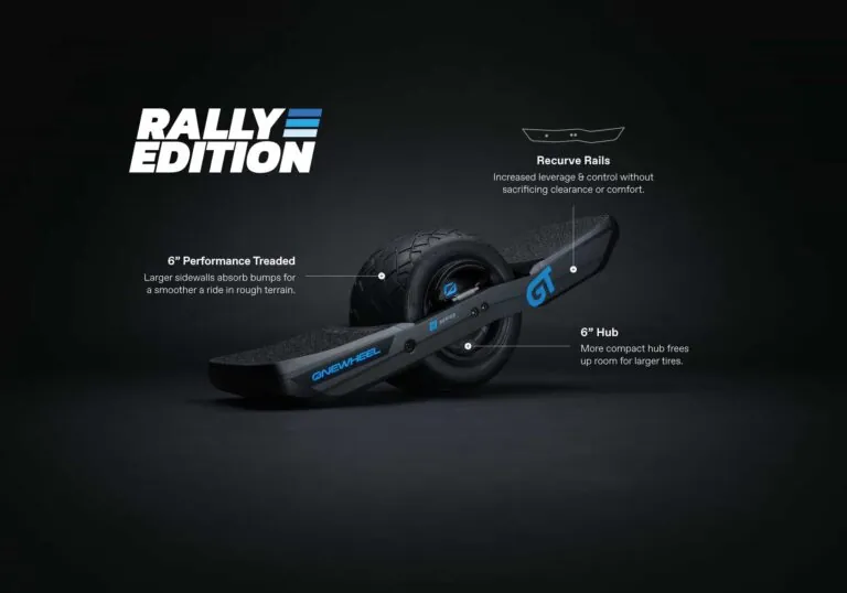 Rally Edition Onewheel GT with performance features