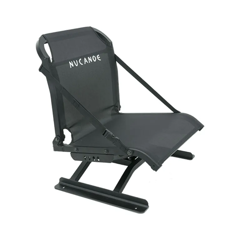 Black NuCanoe portable folding chair