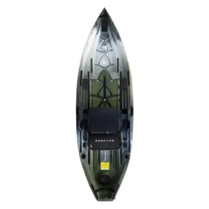 NuCanoe U10 fishing kayak in tundra color at Riverbound Sports.