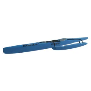 Puakea Volare Outrigger Canoe in blue at Riverbound Sports