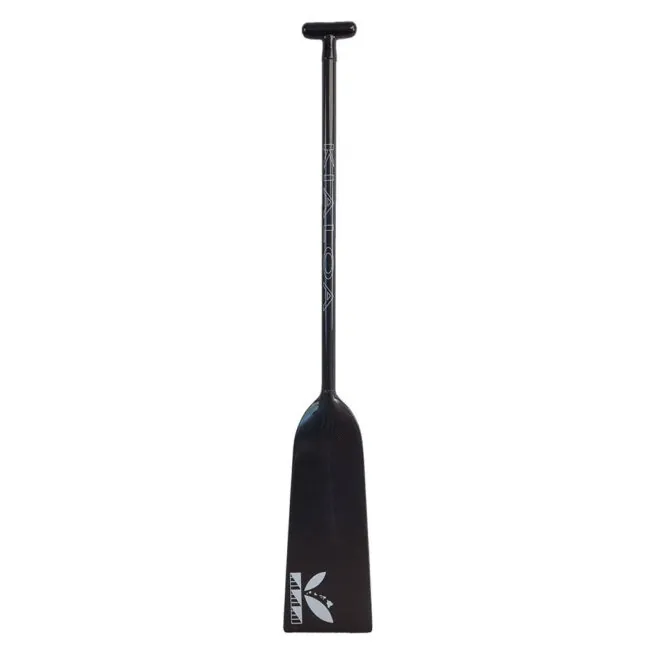 Kialoa Zen Dragon Boat adjustable carbon paddle with white K logo. Available at Riverbound Sports.