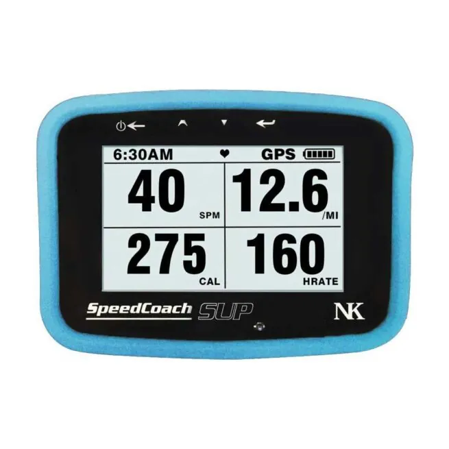 Baby blue color bumper for the NK SpeedCoach. Available at Riverbound Sports.