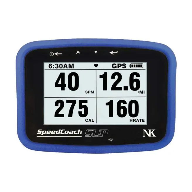 Blue color bumper for the NK SpeedCoach. Available at Riverbound Sports.