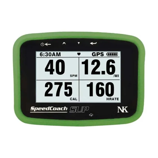 Green color bumper for the NK SpeedCoach. Available at Riverbound Sports.