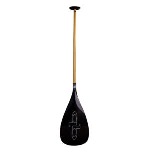 Quickblade Toa hoe hybrid double bend outrigger paddle face. Available at Riverbound Sports.