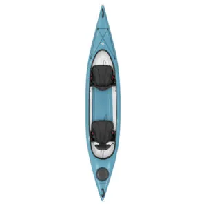 Slate blue tandem kayak by Hurricane Kayaks at Riverbound Sports